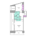 アーバンパーク麻布十番904-1