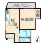 ホワイトルーフ内田 203-1