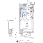 リヴシティ田町 502-4