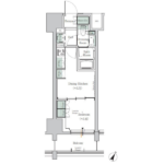 ONE ROOF RESIDENCE TAMACHI 802-11